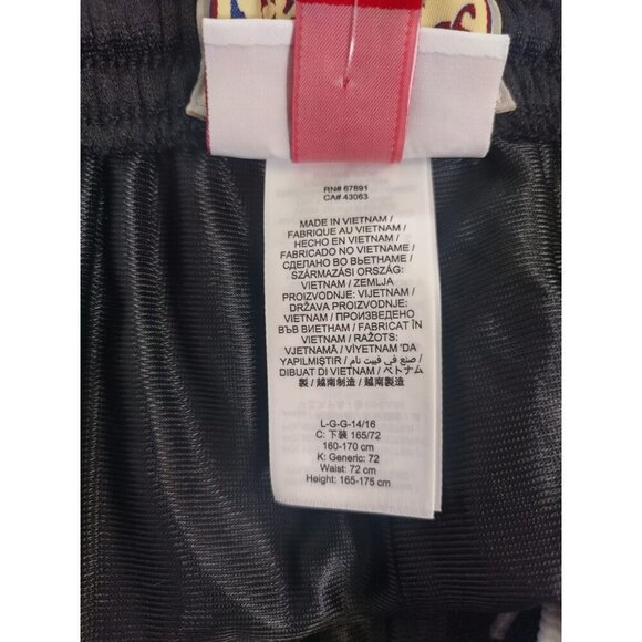 Hardwood Classics Utah Jazz NBA Basketball Mesh Shorts Black & Orange LG(14/16). - Picture 6 of 10